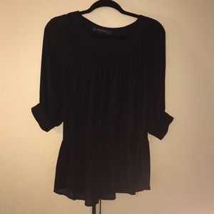 Size S black blouse from Zara